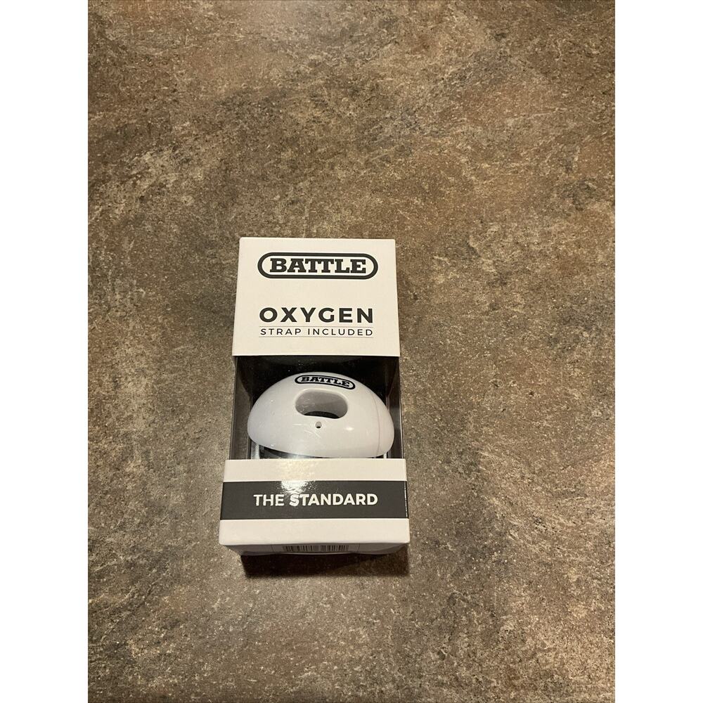 Battle Sports Oxygen Mouthguard White - New In Box